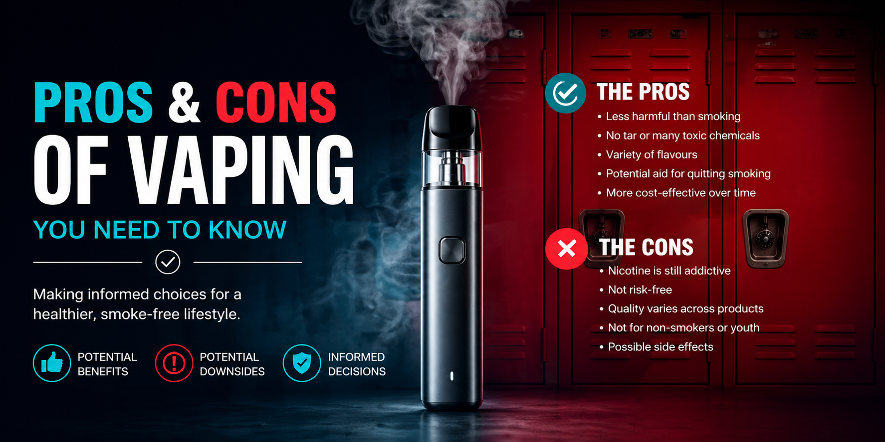 Pros and Cons of Vaping