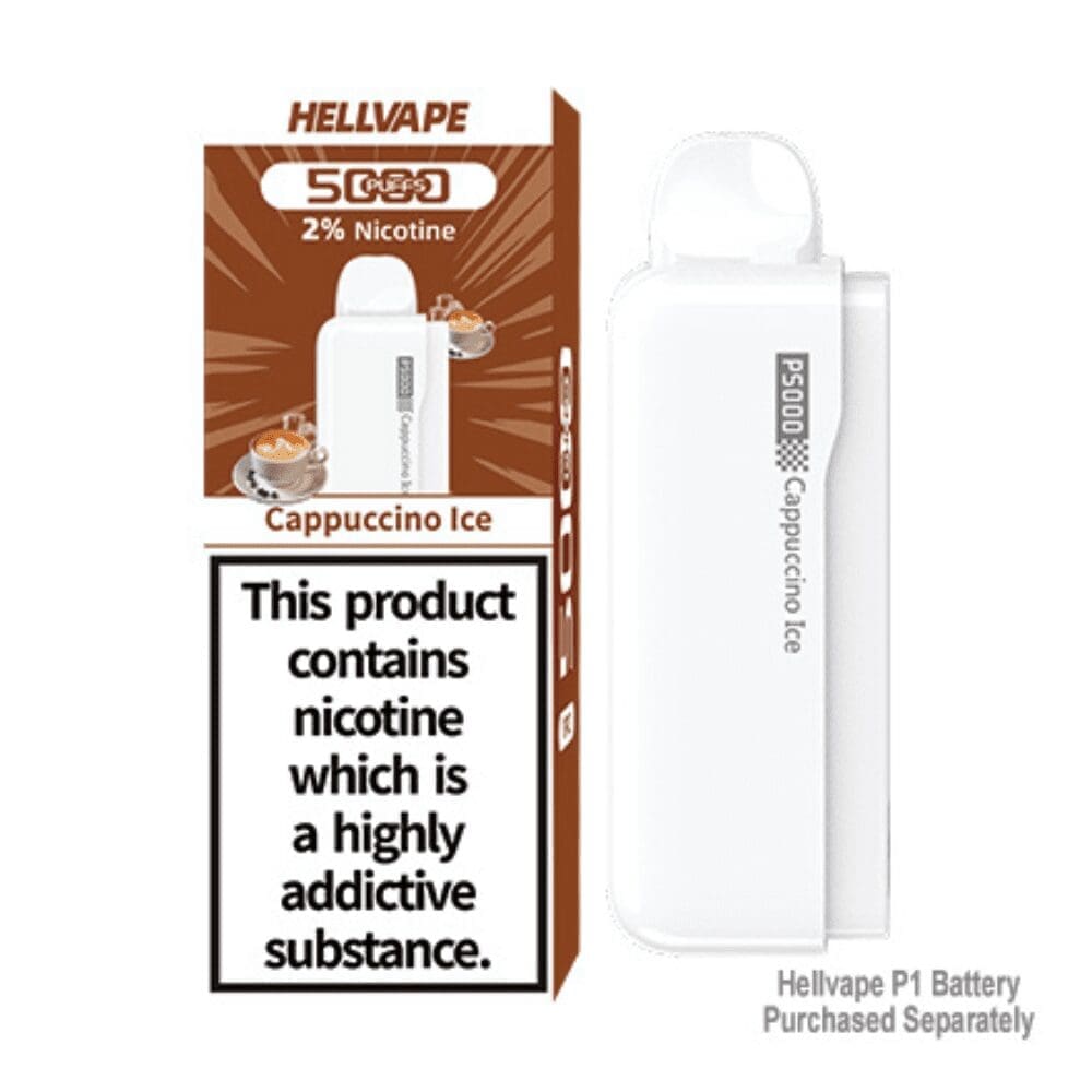 Hellvape P1 Disposable Pod 20mg - Cappuccino Ice