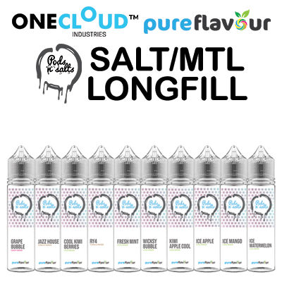 Pods n Salts Salt/MTL Longfill 60ml