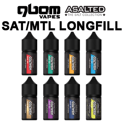 GBOM Asalted Collection - Salt/MTL Longfill