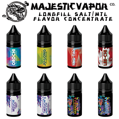 Majestic Vapor Longfill Flavor Concentrate Salt/MTL 30ml