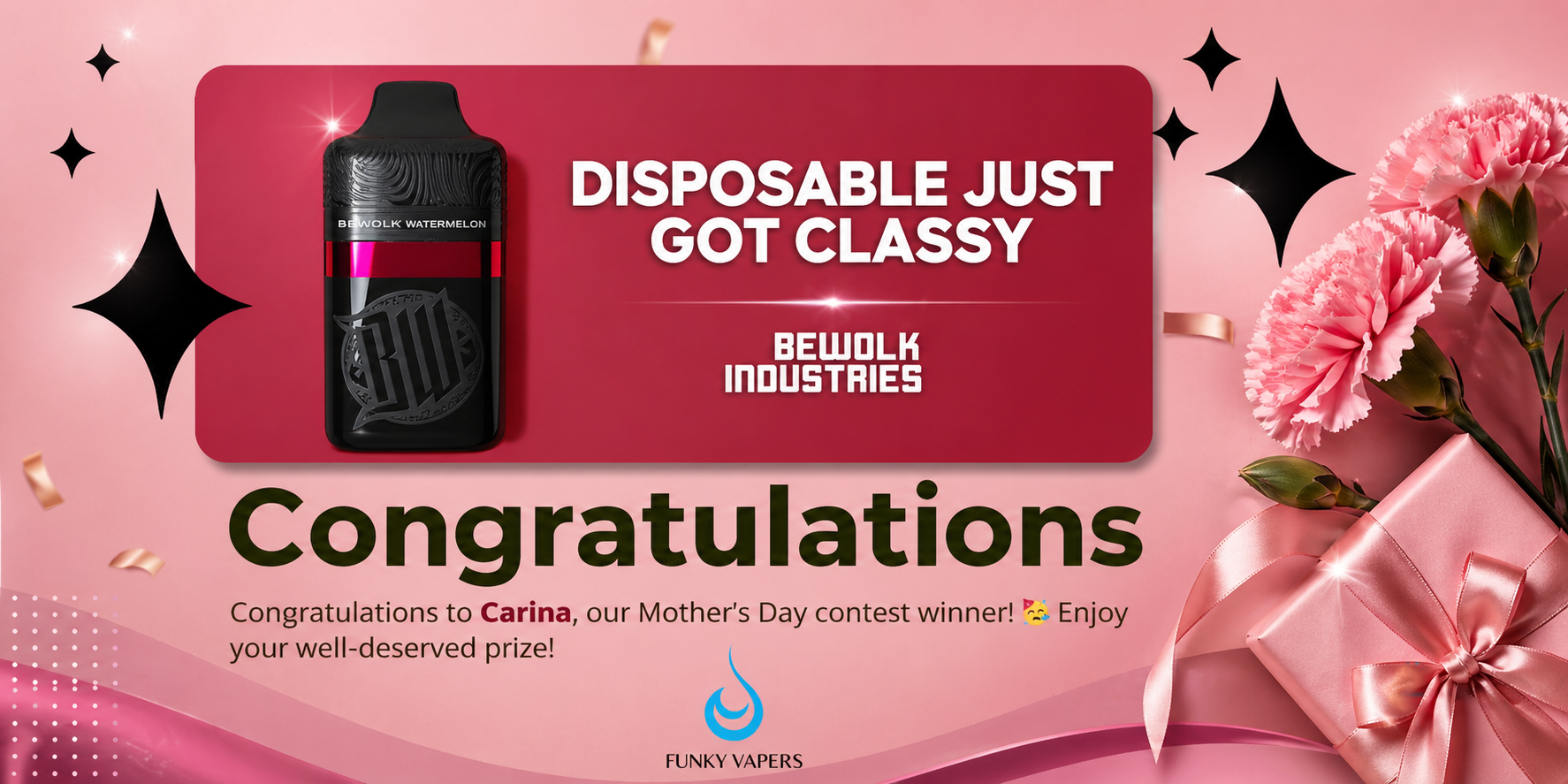 Mothers Day Giveaway Funky Vapers