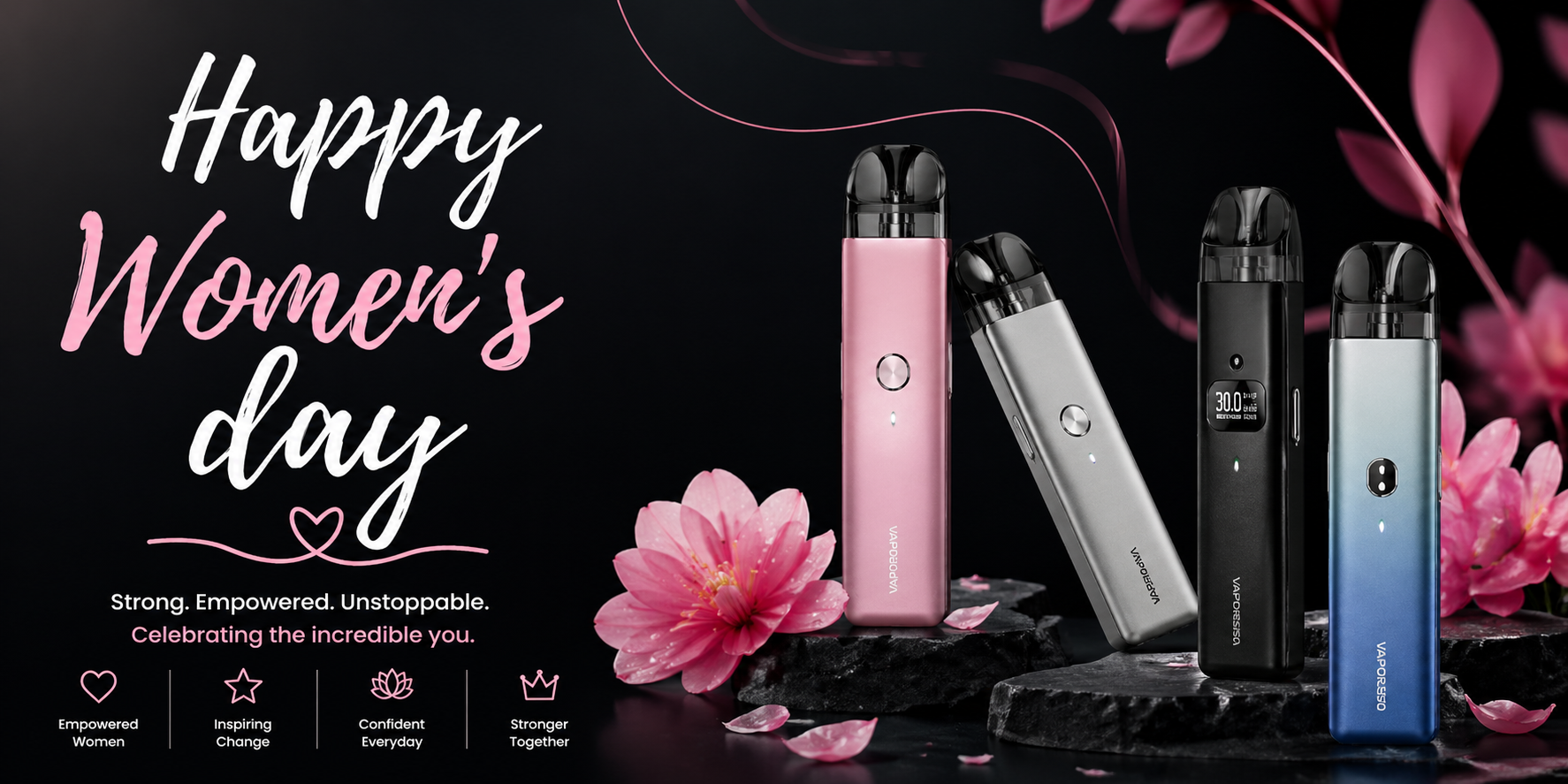 Happy Womens Day Funky Vapers