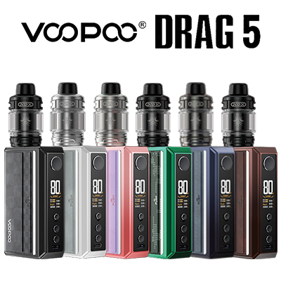 Voopoo Drag 5 Kit Vape Mod Kit - Funky Vapers Vape Juice