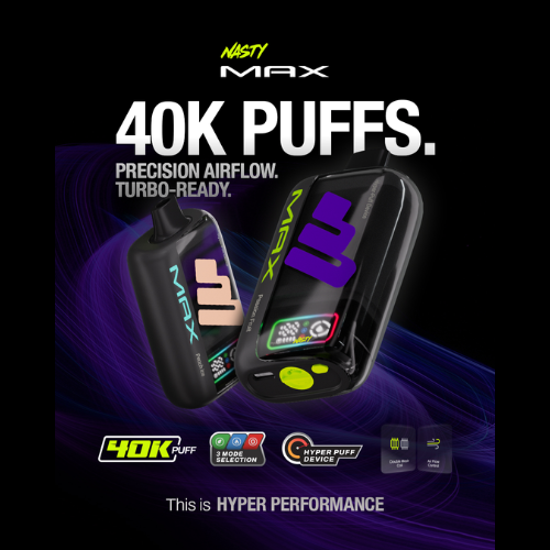 Nasty Max 50mg 40 000 Puff Disposable Vape