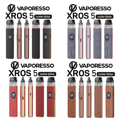 Vaporesso Xros 5 Leather Edition Vape Pod Kit