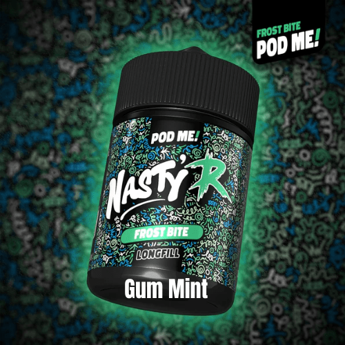 Nasty R Vape Liquid 60ml Gum Mint